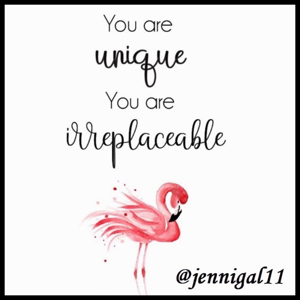 You are beautiful! Just be you and work hard! ✨😄